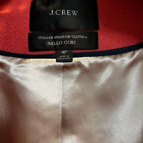 J. Crew Italian Stadium Cloth Coat 4P - Picture 6 of 12